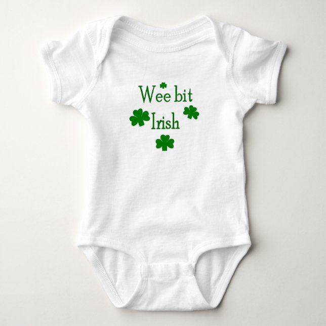 Wee bit Irish Baby Bodysuit (Front)
