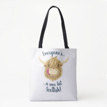 Wee Hamish Highland Cow, Everyone's Scottish!