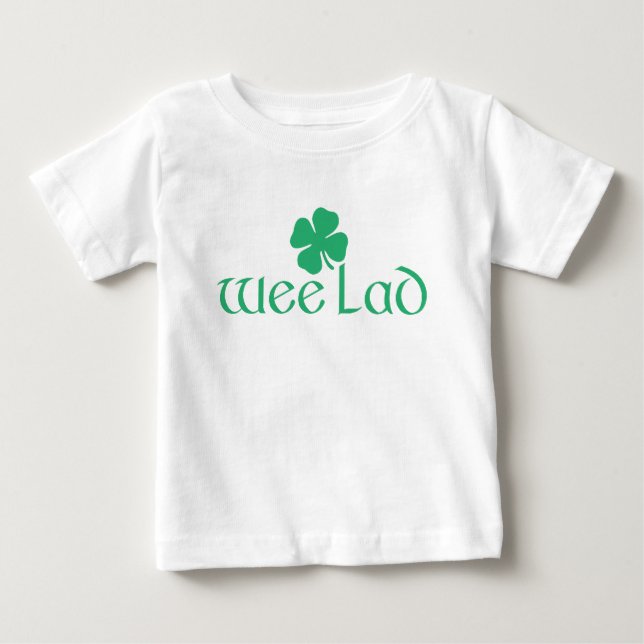 Wee lad baby T-Shirt (Front)