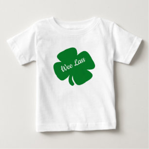 Wee Lass St Patrick's Day Baby T-Shirt