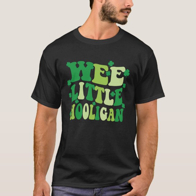 WEE LITTLE HOOLIGAN Kids St Patrick's Day  Boys Gi T-Shirt (Front)