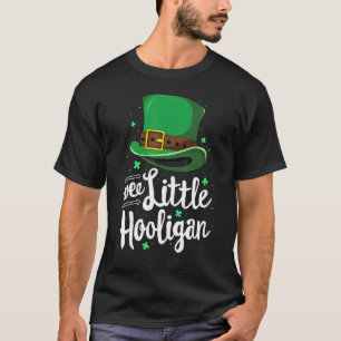 Wee Little Hooligan St Patricks Day Kids Boys Girl T-Shirt