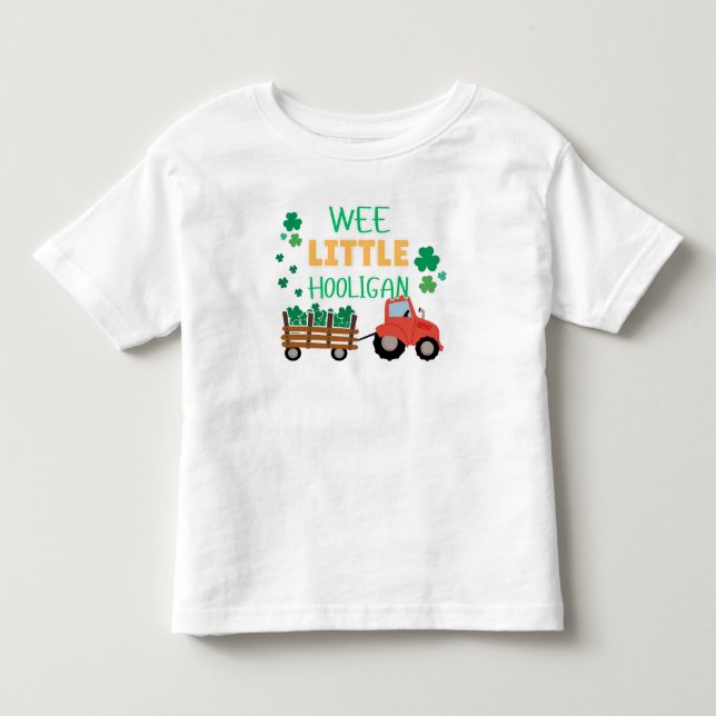 Wee Little Hooligan Toddler Tee (Front)
