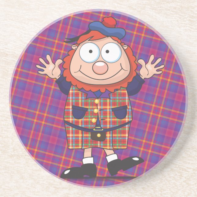 Wee man coaster (Front)