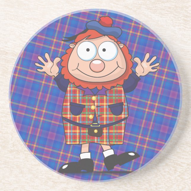 Wee man coaster (Front)