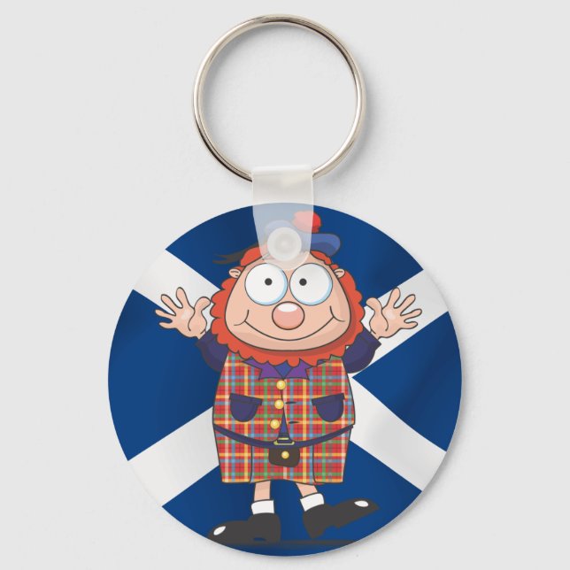Wee man key ring (Front)