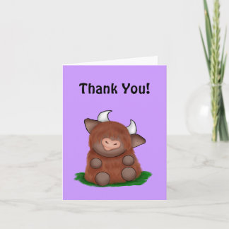 Wee Moo - Thank You Cards