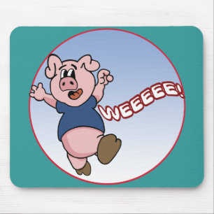 Wee Piggy Mouse Mat