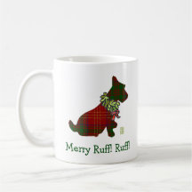 Wee Scottie Dog Merry Ruff! Ruff! 11oz Mug