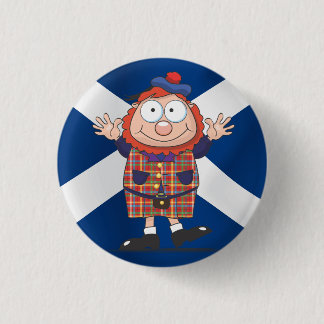 Wee Scottish guy 3 Cm Round Badge