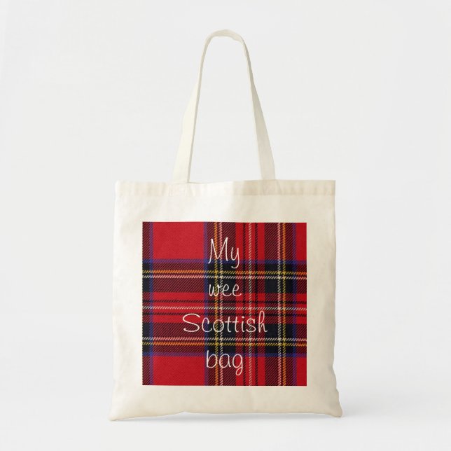 Wee Scottish Tote Bag (Front)