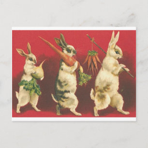 Wee Three Rabbits Postcard