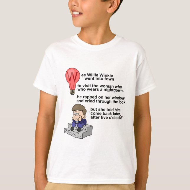 Wee Willie Winkie T-Shirt (Front)
