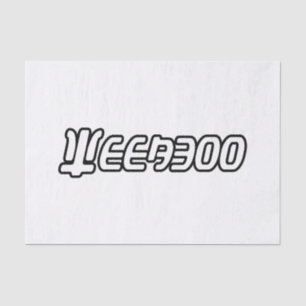 WEEABOO TISSUE PAPER