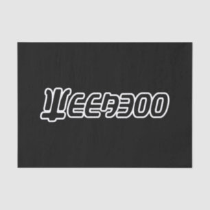 WEEABOO TISSUE PAPER