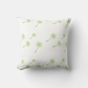 Weed Happens cute cynical dandelion Funny Vintage Cushion
