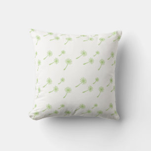 Weed Happens cute cynical dandelion Funny Vintage Cushion