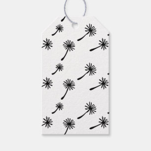 Weed Happens cute cynical dandelion Funny Vintage Gift Tags