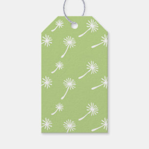Weed Happens cute cynical dandelion Funny Vintage Gift Tags