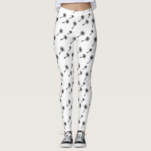 Weed Happens cute cynical dandelion Funny Vintage Leggings