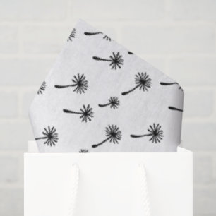 Weed Happens cute cynical dandelion Funny Vintage Tissue Paper