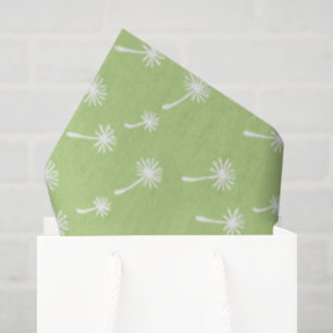 Weed Happens cute cynical dandelion Funny Vintage Tissue Paper