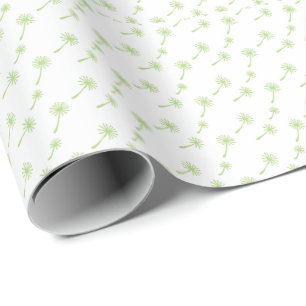 Weed Happens cute cynical dandelion Funny Vintage Wrapping Paper