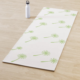 Weed Happens cute cynical dandelion Funny Vintage Yoga Mat