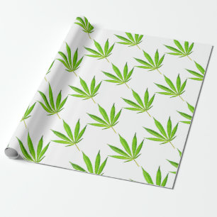 WEED LEAF WRAPPING PAPER