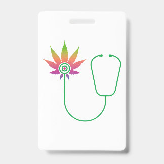 Weed Nurse Weed ID Badge