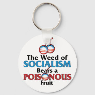 Weed of Socialistm Key Ring