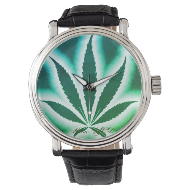 WEED WATCH GTEEN BACKGROUND HAVIC ACD (Front)