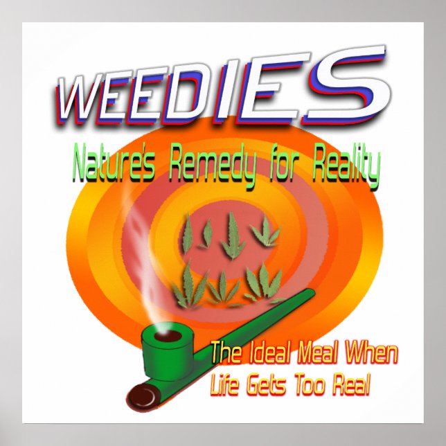 Weedies Pro Weed Poster (Front)