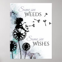 Weeds and Wishes ~ Fairy and Dandelion
