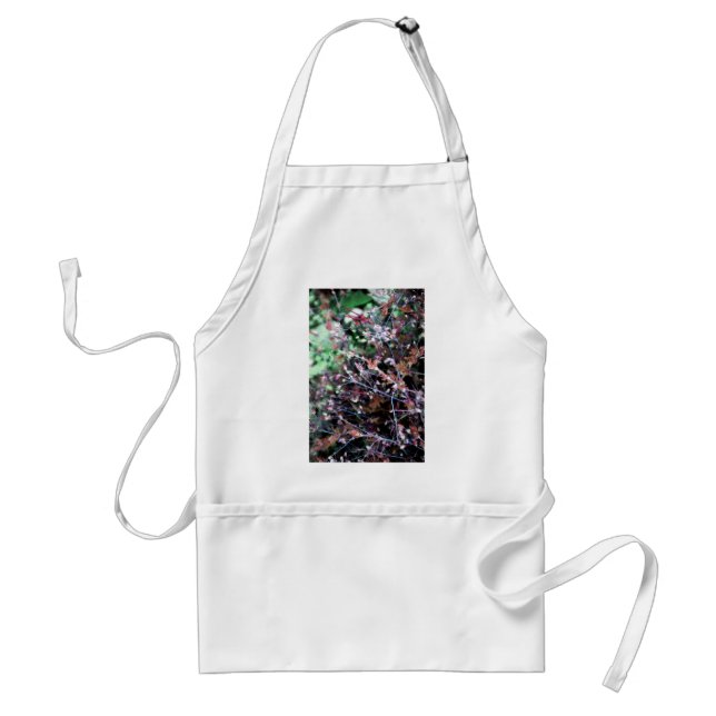 Weeds in Red and Green Standard Apron (Front)