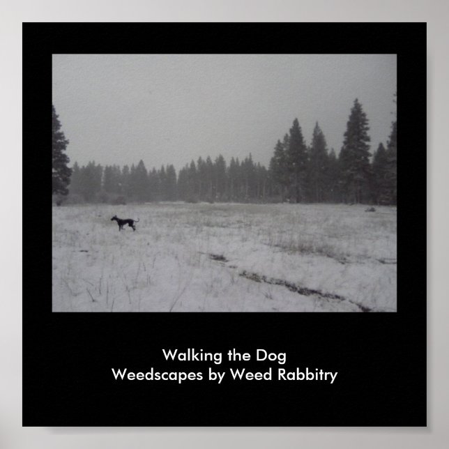 WeedScapes by Weed Rabbitry Poster (Front)