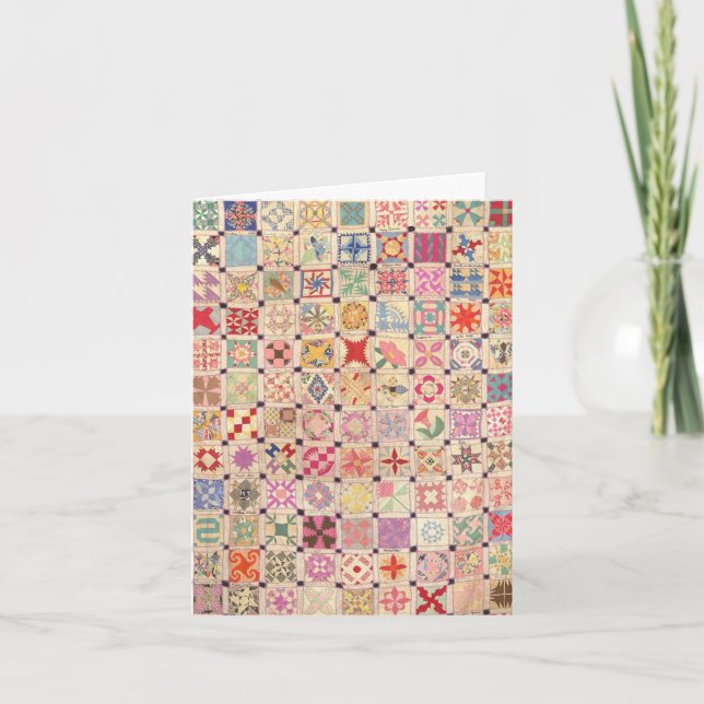 Week by Week Sampler Note Card (Front)