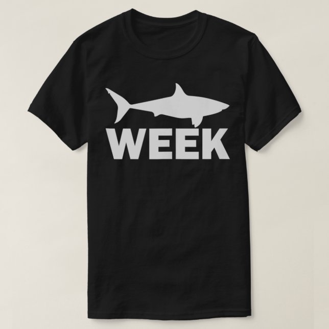 Week of Funny Sharks  Great Discovery Time  1  T-Shirt (Design Front)