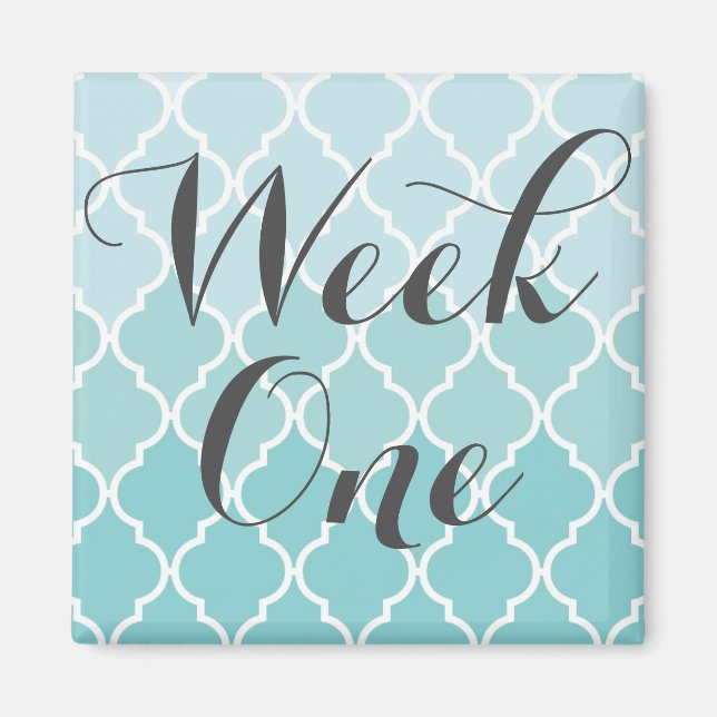 Week One Magnet (Front)