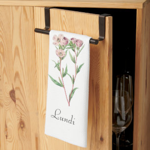 *Weekdays FR2.1LUN (Lundi) - Tea Towel