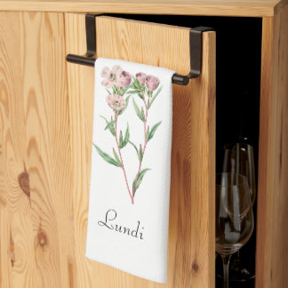 *Weekdays FR2.1LUN (Lundi) - Tea Towel