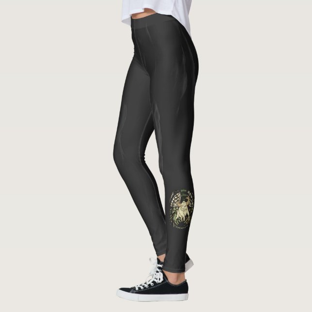 Weekend Bull Riders Club Upside-down Pineapples 8  Leggings (Left)