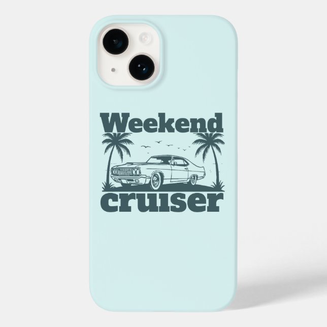Weekend Cruiser Case-Mate iPhone Case (Back)