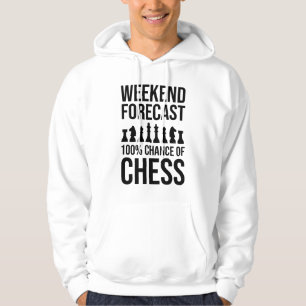 Weekend Forecast - 100% Chance of Chess Hoodie