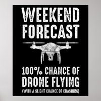 Weekend Forecast - 100% Chance of Drone Flying