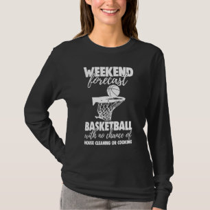 Weekend Forecast Basketball With No Chance  Men Ga T-Shirt