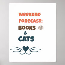 Weekend Forecast Books & Cats