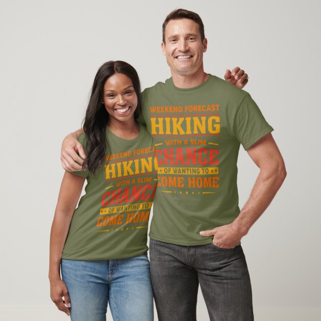 Weekend Forecast Hiking T-Shirt (Unisex)