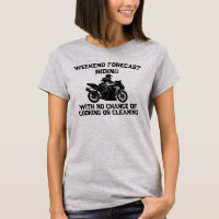 Weekend Forecast Riding... Funny Motorcycle