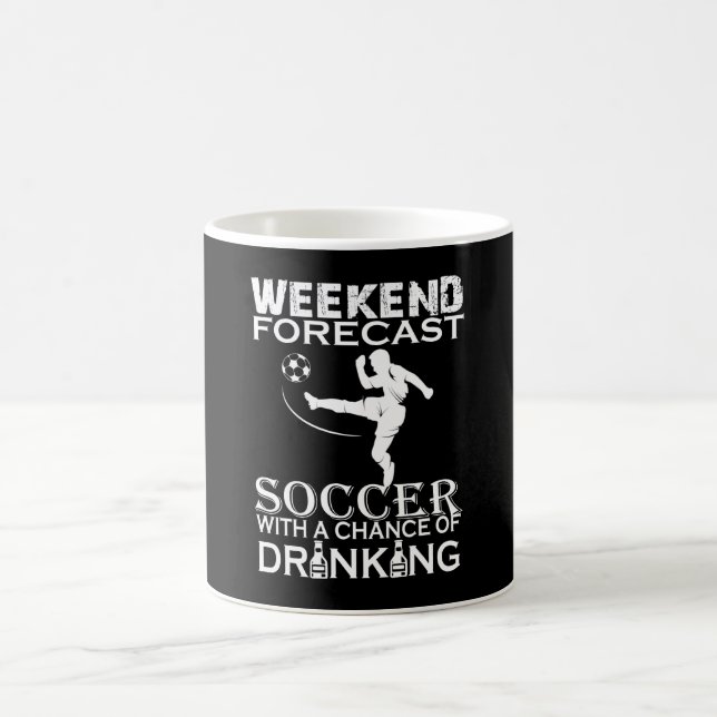 WEEKEND FORECAST SOCCER COFFEE MUG (Center)